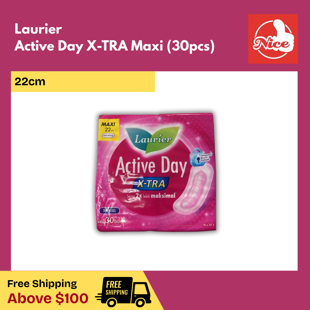Laurier Active Day X-Tra Maxi (30pcs) 22cm