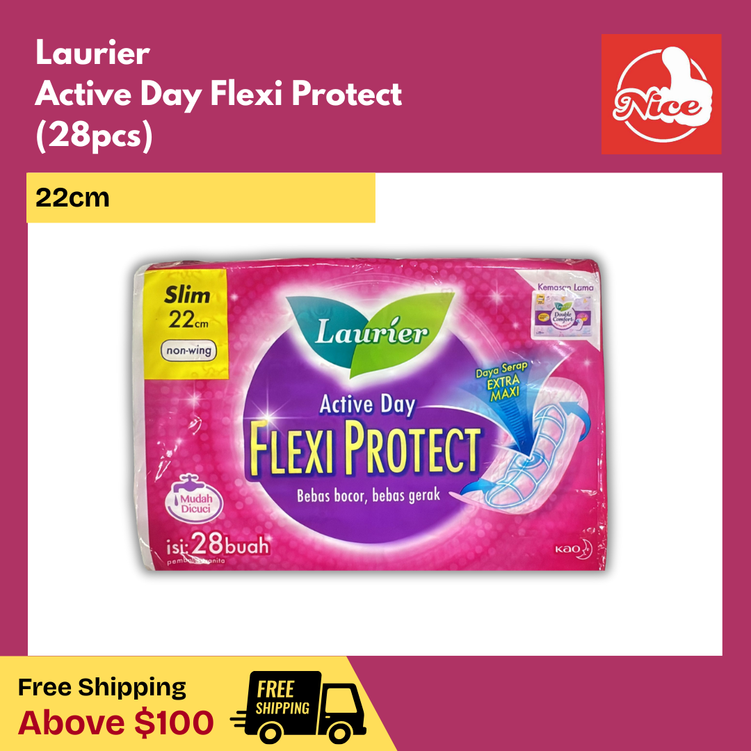 Laurier Active Day Flexi Protect Bundle (22cm)