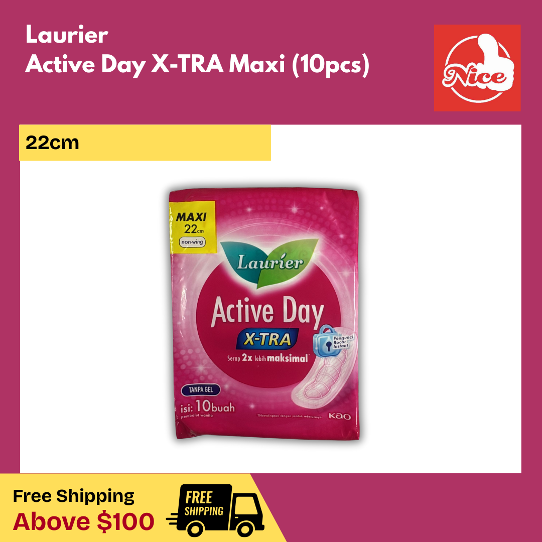Laurier Active Day X-Tra Maxi Bundle (22cm)
