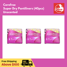 Carefree Super Dry Panty Liners (40pcs) Unscented