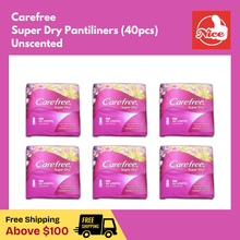 Carefree Super Dry Panty Liners (40pcs) Unscented