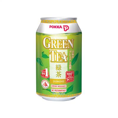 Pokka Jasmine Green Tea Can Drink (24 X 300ML) - Wholesale