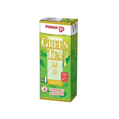 Pokka Jasmine Green Tea Packet Drink (250ml X 24) - Wholesale