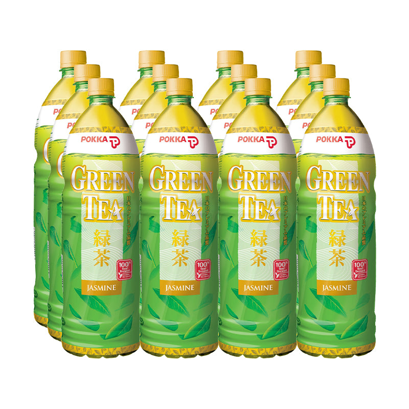 Pokka Jasmine Green Tea Bottle Drink (12 X 1.5L) - Wholesale